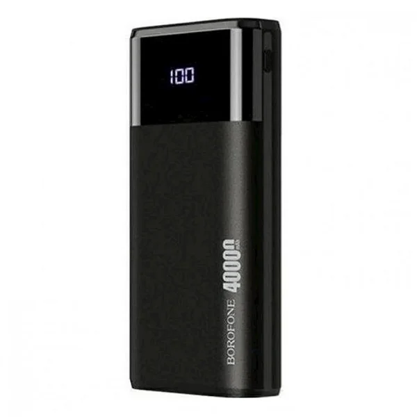 Borofone 40,000mAh Power Bank With 4 USB Outputs And LED Screen Model: BT01